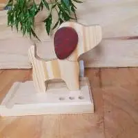 Wooden  Animal Telephone Handle
