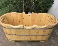 Wooden Bathtub