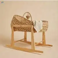 Rattan Doll Pram