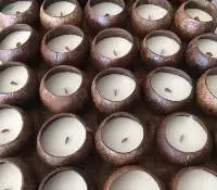 Coconut Shell Candles