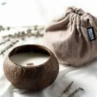 Coconut Shell Candle