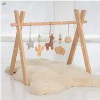 Rattan Baby Gym Foldable Version
