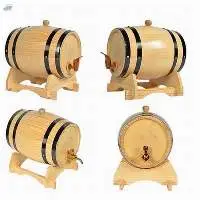 Wooden drum barrel