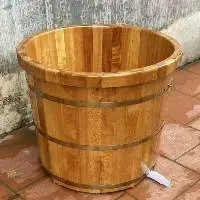 Wooden Spa Bathtub