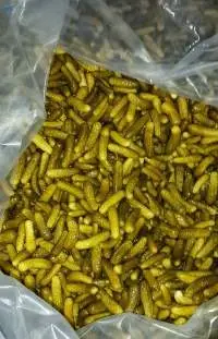 Pickled Gherkins In Drum