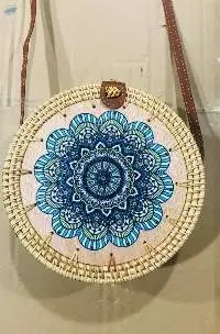 Rattan Handbag 100% Made In Viet Nam