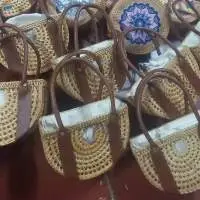 Rattan Handbag 100% Made In Viet Nam
