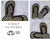 Sedge slippers made in Viet Nam
