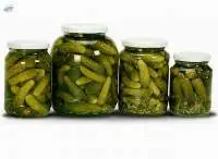 Canned Pickled Cucumber
