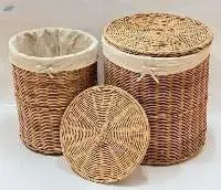 Rattan Basket Clothes Storage Made In Viet Nam