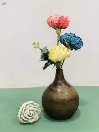 Wooden Vase