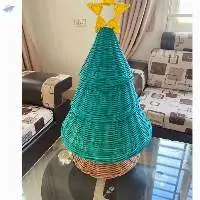 Rattan Christmas Tree