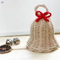 Rattan Bell For Decoration