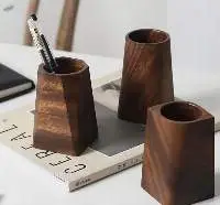 Wooden Pen Holder