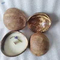 Coconut Shell Candle