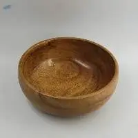 Acacia Wooden Bowl (Whole in one piece)