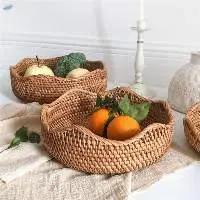Rattan Tray Basket