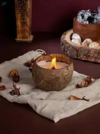 Coconut Shell Candles