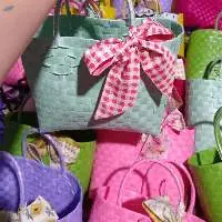 Elegant Handmade PP Woven Plastic Bag