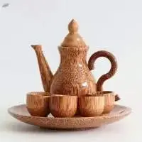 Coconut Wood Tea Cup