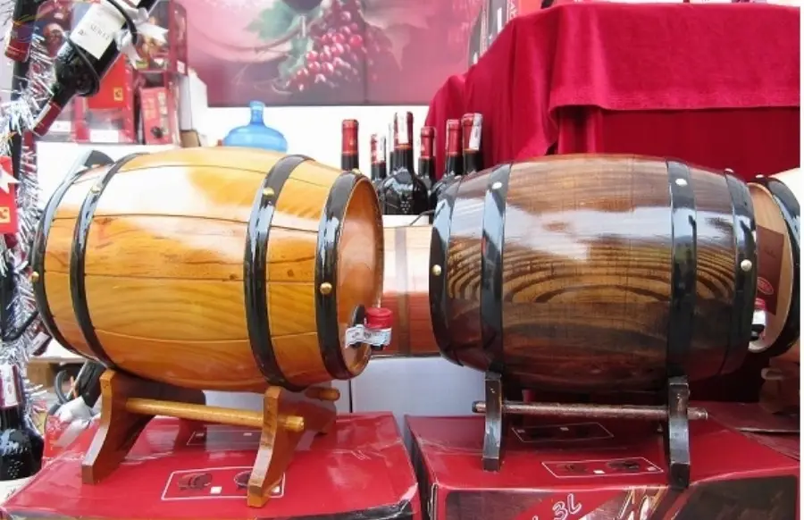 Wooden Drum Barrel