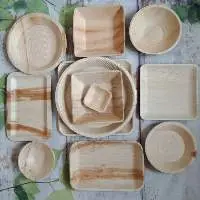 Natural Areca Palm Leaf Plates