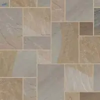 York Sandstone Smooth/riven 18.90m 60 Slab