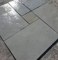 Dove Grey Limestone Riven 18.90m 60 Slabs