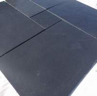 Kota Black Limestone Riven (18.90m) 60 Slab