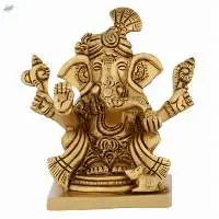 Pagdi Ganesh Murti for Home Decor