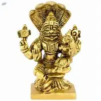 Lakshmi Narasimha Brass Idol