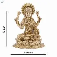 Handcrafted Brass Laxmi Murti