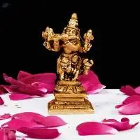 Lord Krishna With Cow