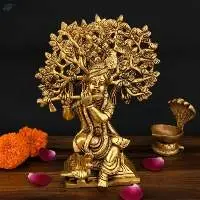 Krishna Under Tree Statue Artifacts