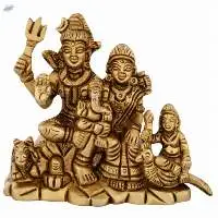 God Shiva Family Statue