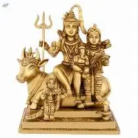 Brass Shiv Parivar Statue Collection