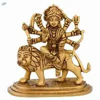 Durga Mata With Lion