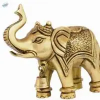 Elephant Figurines with Trunk Up