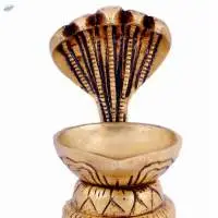Brass Sheshnaag Deepak