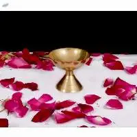 Brass Akhand Diya for Pooja