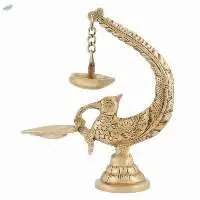 Handcrafted Brass Kuthu Vilakku
