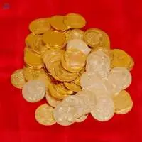 Lakshmi Kubera Coins For Fortune And Good Luck