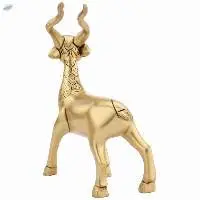 Antique-Style Deer Sculpture