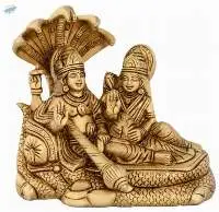 Lord Vishnu and Lakshmi