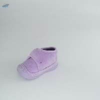 Purple And Pink Color Soft Baby Shoes