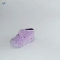 Purple And Pink Color Soft Baby Shoes