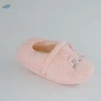 Pure Pink Color Soft Baby Shoes