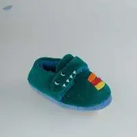 Pure Green Color Soft Baby Shoes
