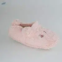 Pure Pink Color Soft Baby Shoes