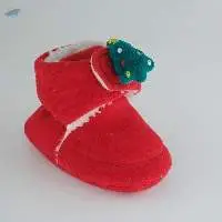 Prewalker Pure Red Color Soft Baby Shoes